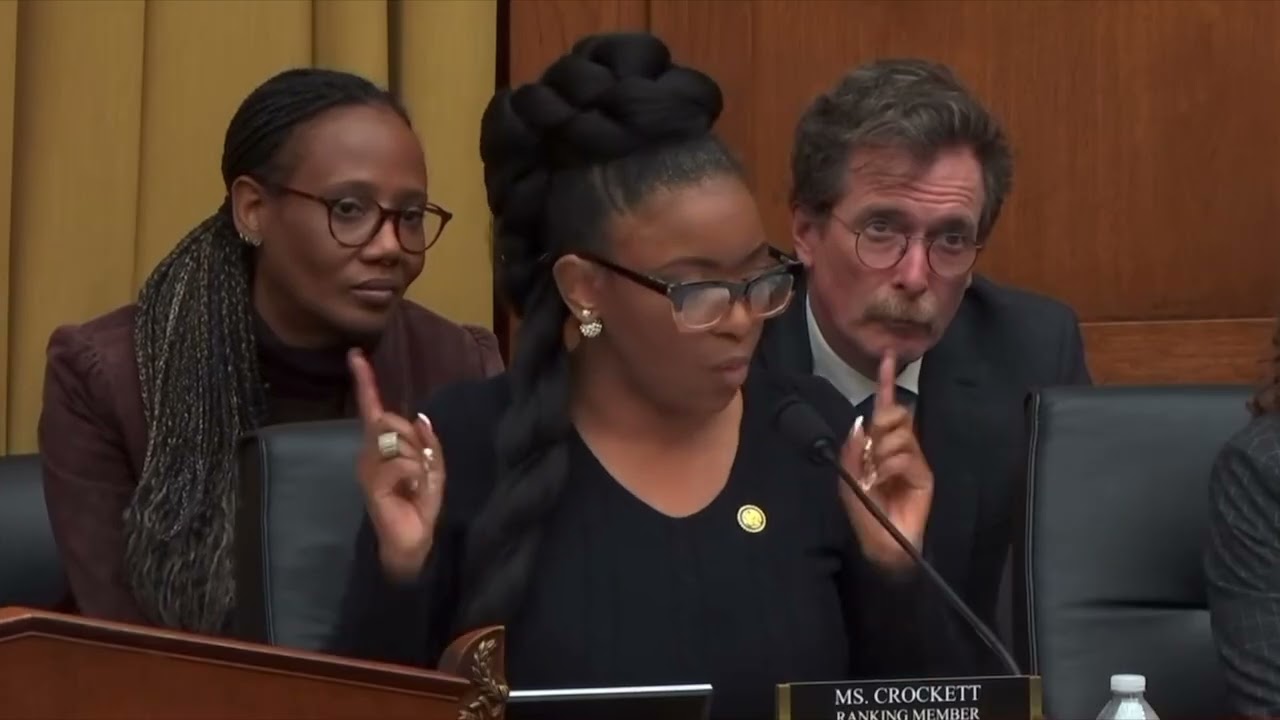 Rep. Jasmine Crockett: “Trump’s America Isn’t Tough on Crime — It Creates It”