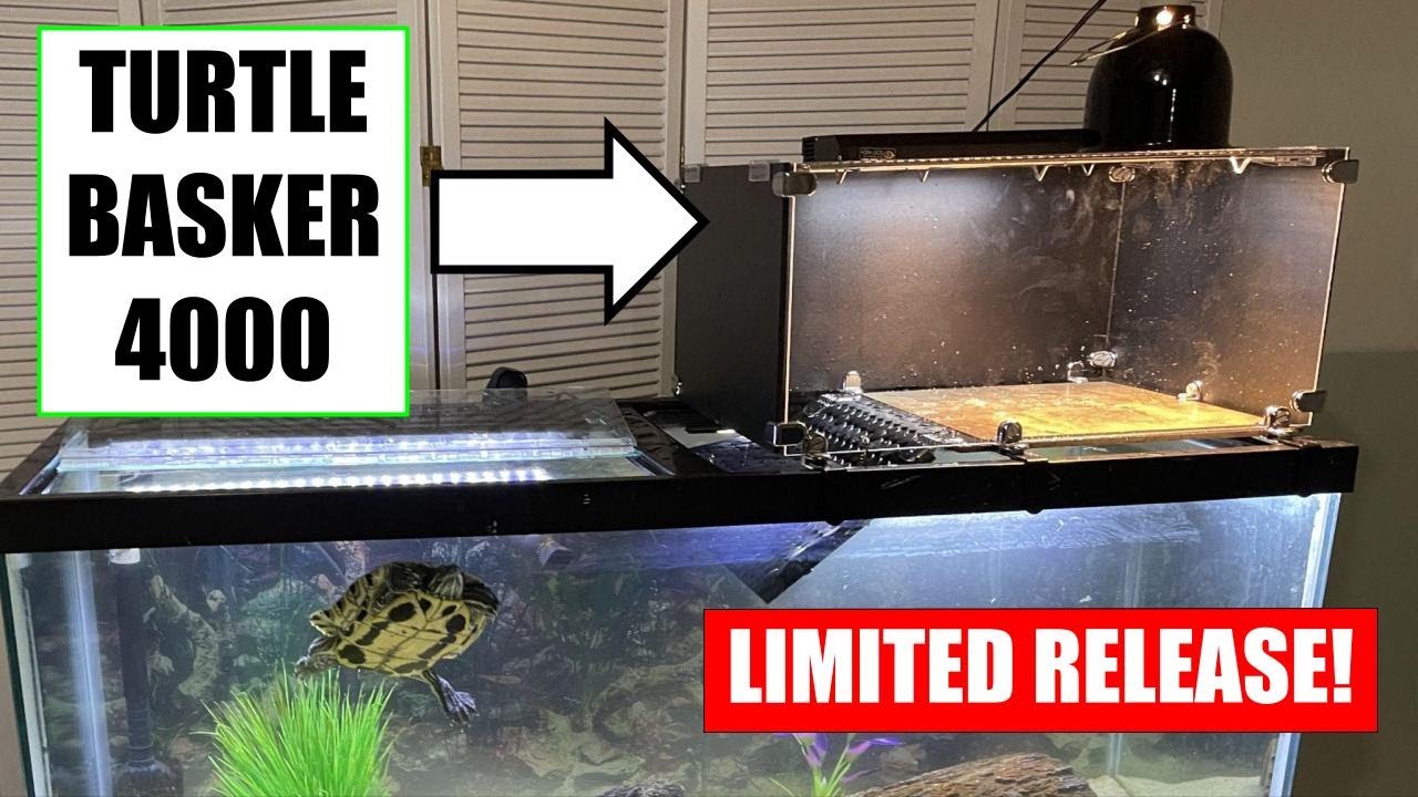 NEW VERSION AVAILABLE! - Turtle Basker 4500 (TB4500) - Large Above Tank Basking Platform Dock