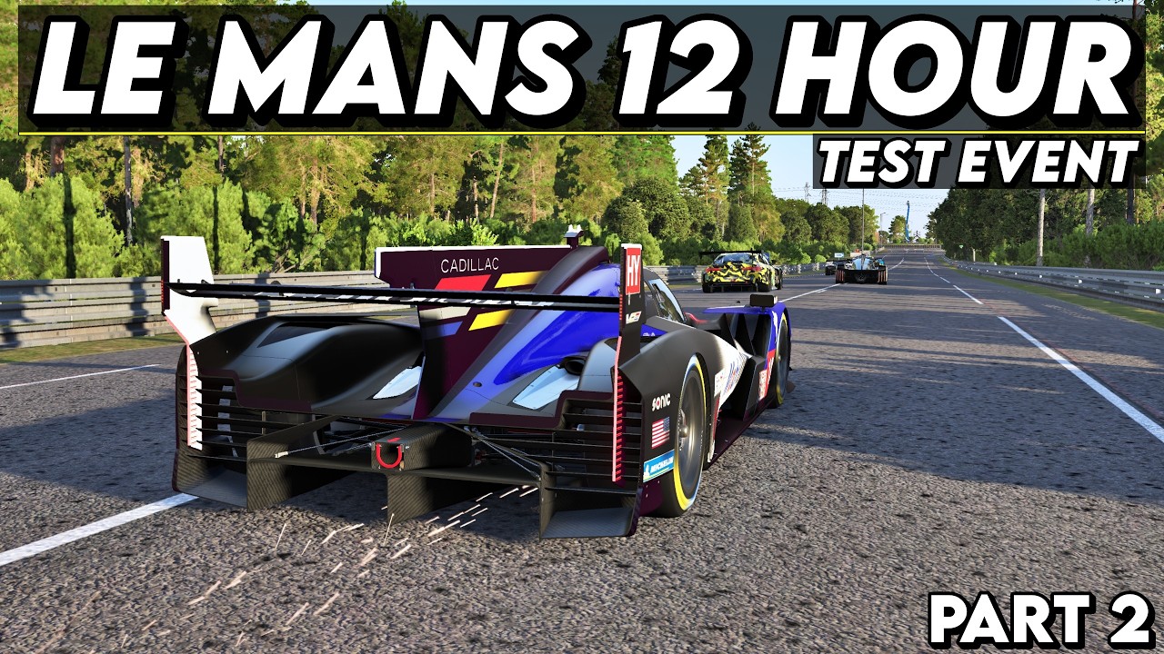 12 Hours Of Le Mans - Le Mans Ultimate Test Event (Part 2)