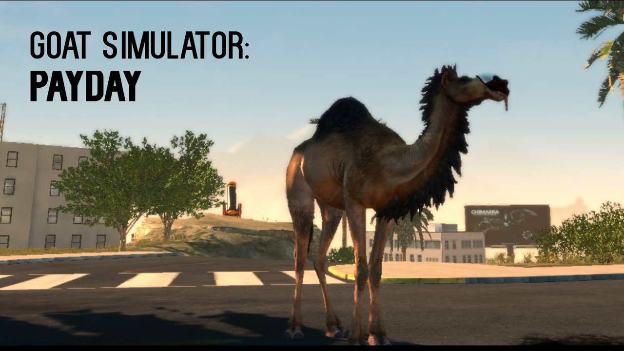 Goat Simulator: PAYDAY [Gameplay, PC]