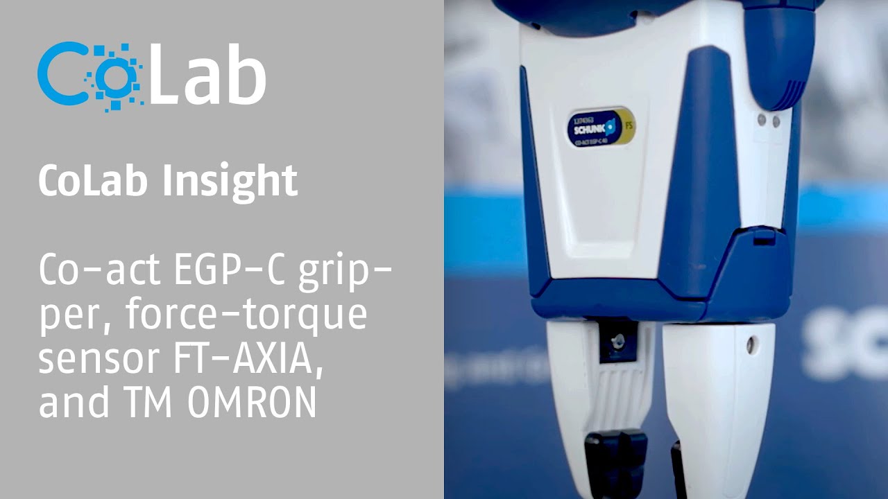 CoLab Insights: Co-act EGP-C + FT-AXIA on TM OMRON &ndash; Sensitive force-guided assembly