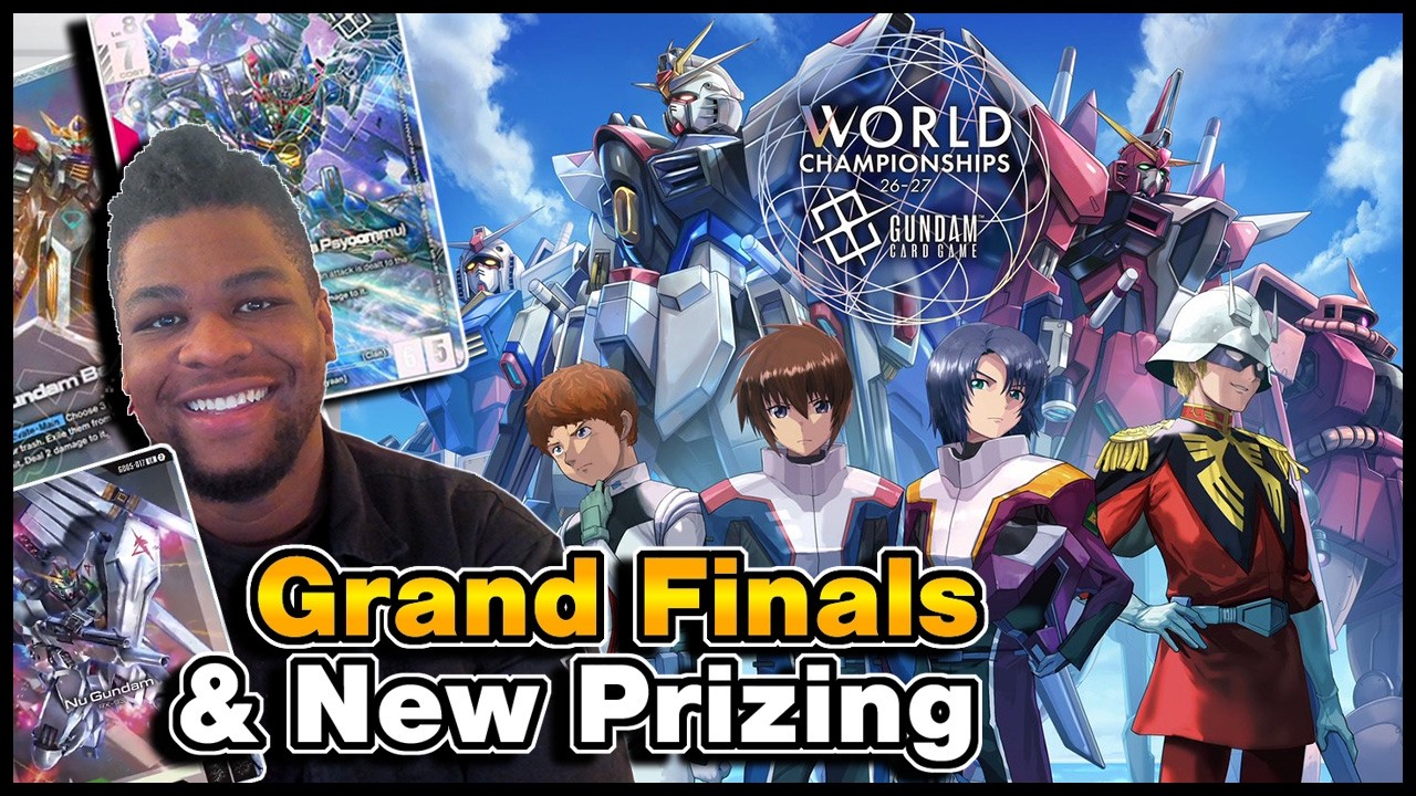 Давайте подведем итоги гранд-финала карточной игры Gundam, обсудим новые призы и даже контратаку ...
