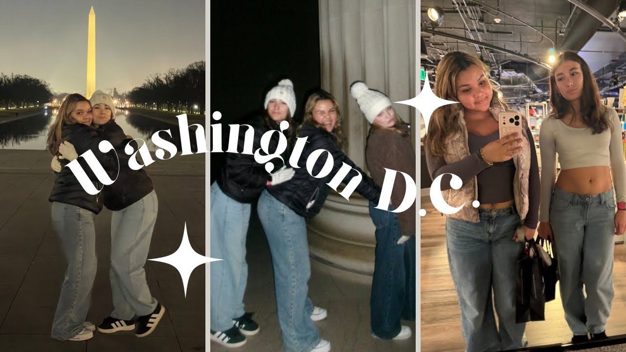 Washington D.C. Trip Vlog ft. Taylor!