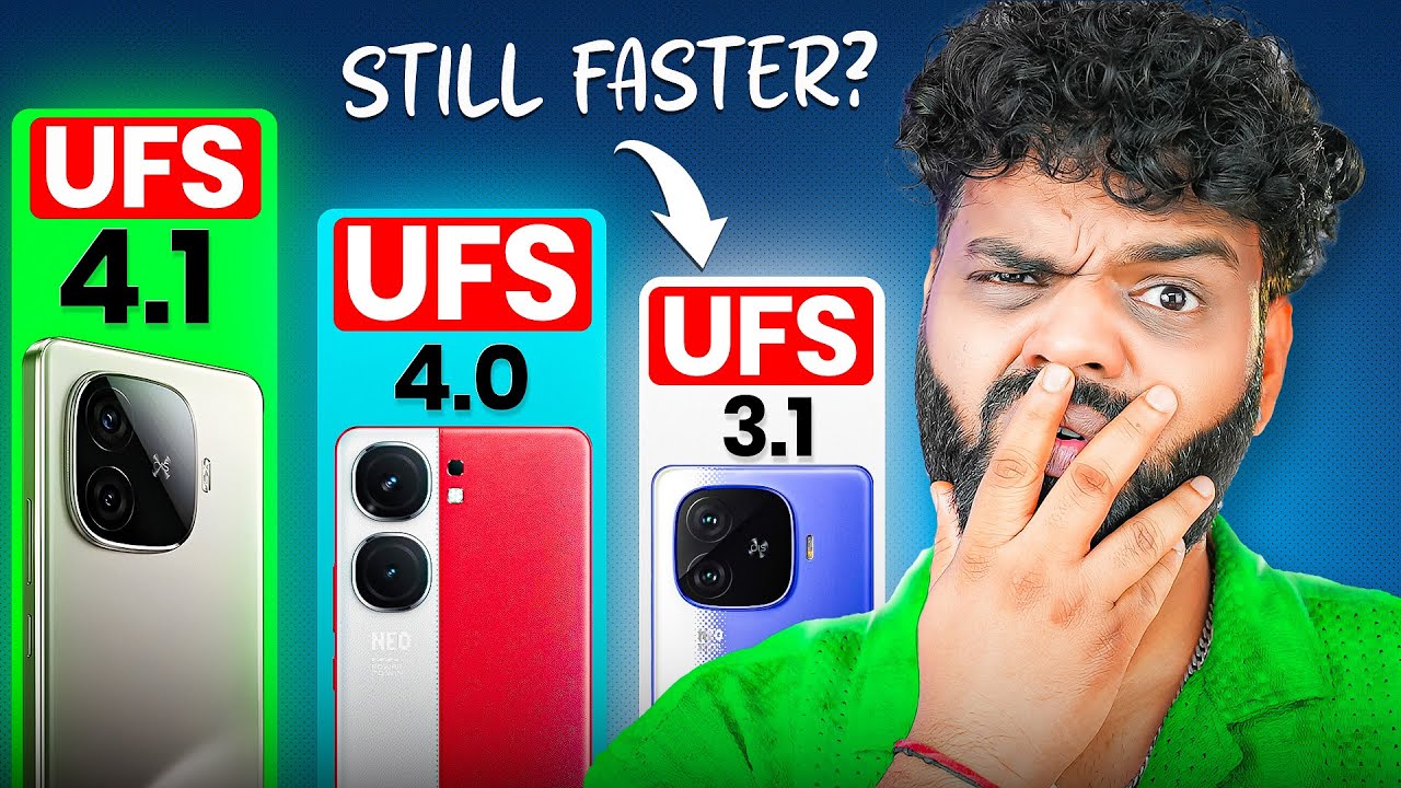 What's the REAL Difference? UFS 3.1 vs 4.1 in iQOO Neo 10R! 🤯
