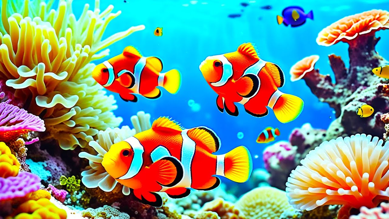 The Best 4K Aquarium - Explore the Stunning World of Sea Jellyfish and Beautiful Coral Reef Fish. #8