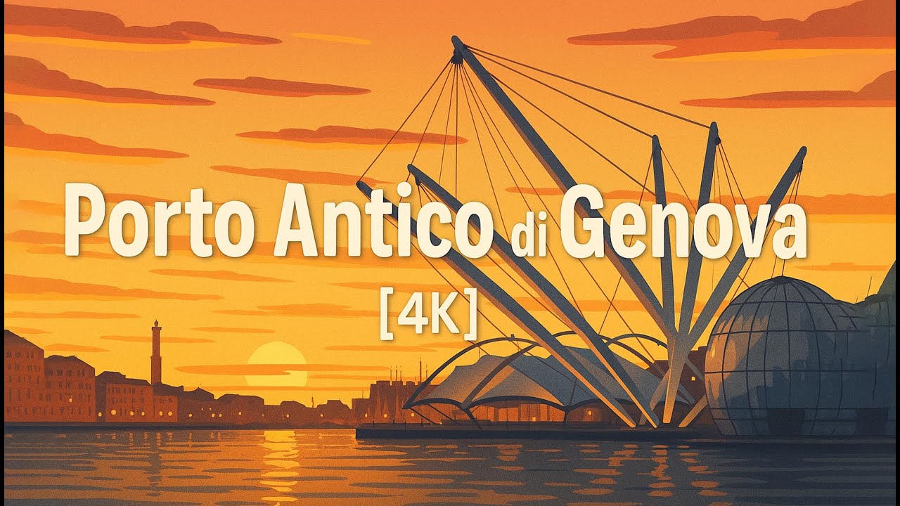 Porto Antico di Genova 2022 - Dji Mini 3 Pro + Xiaomi T11 Pro [4k]