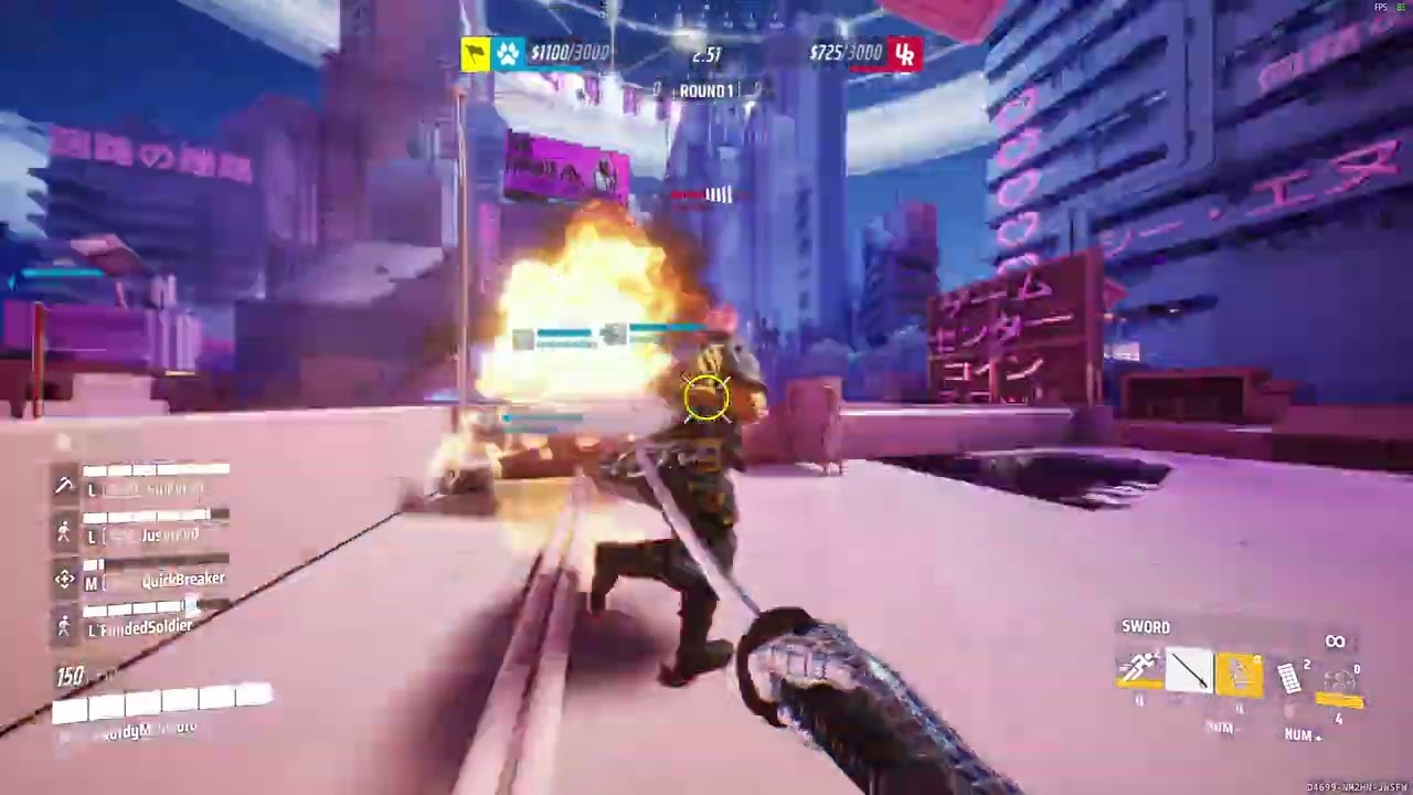 THE FINALS: 10:0 killstreak with Sword (TDM)