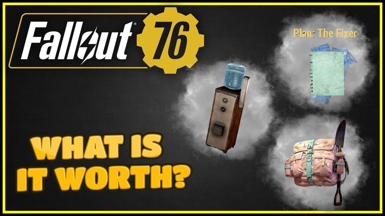 Rare Plan Pricing Guide - Fallout 76