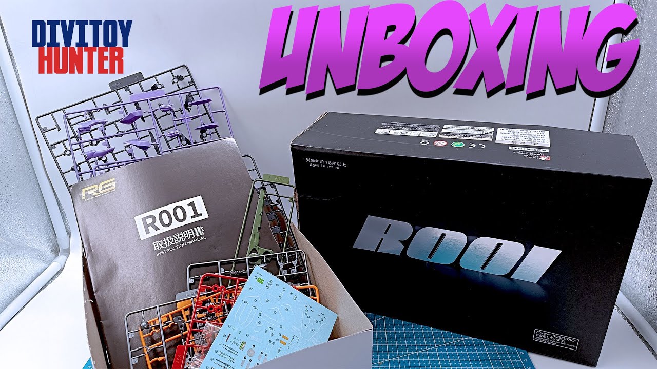 UNBOXING EVANGELION UNIT-01 K.O. RG 1/144 MAI GAO