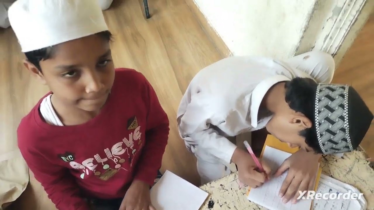 Written Exam in Madarsa Arbiya khairul Uloom Gangapur Aurangabad 