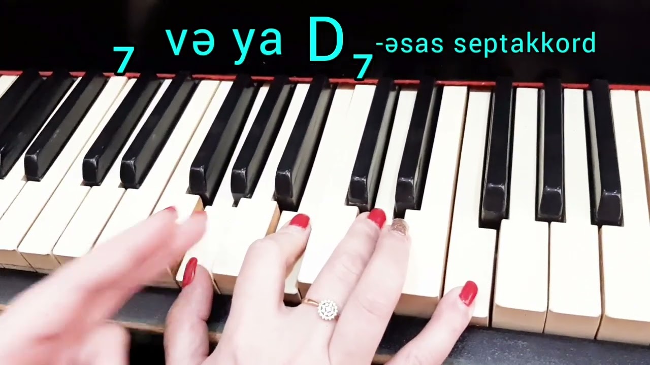 Ən asan şəkildə Septakkordları tanı❤️