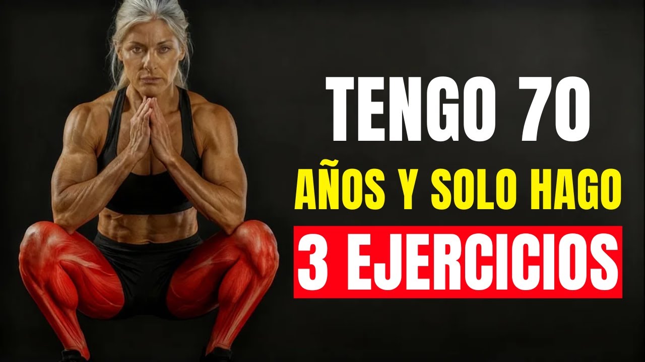 Solo 2 Minutos al Día: Los 3 Movimientos Que Mantienen Tus Piernas Fuertes Hasta los 80
