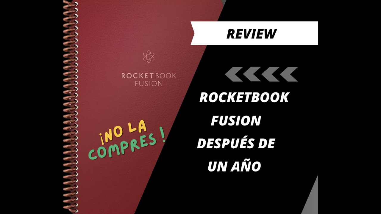 Review de la Rocketbook Fusion después de un año de uso.