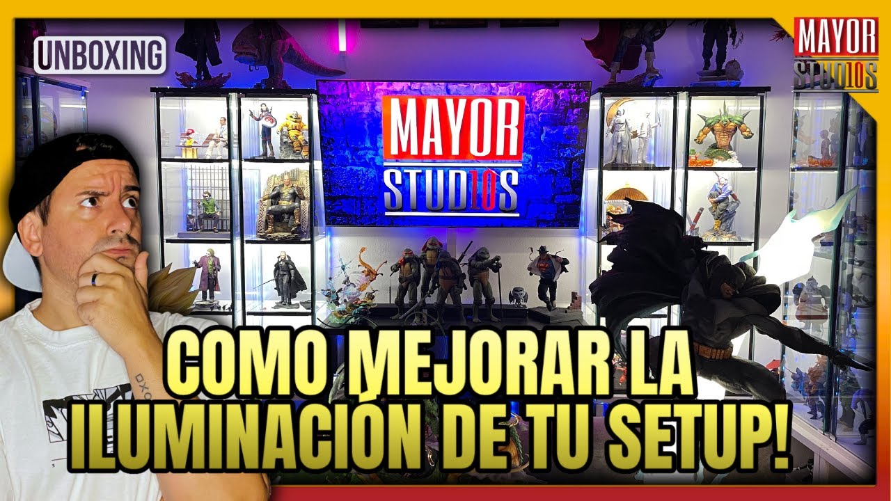 Como mejorar la iluminación de tu setup? Con las luces de Cefrank! Unboxing y resultado!