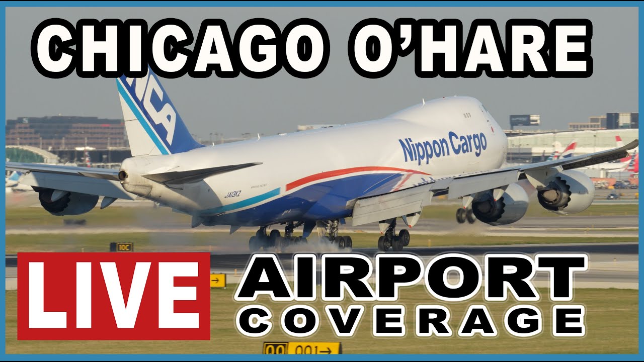 🔴 LIVE AIRPORT COVERAGE - Chicago O'Hare | Monday, 12/30/24