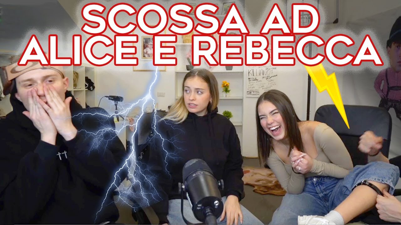 IL ROSSO da la SCOSSA a REBECCA Parziale e ALICE Carollo se sbagliano le domande di cultura