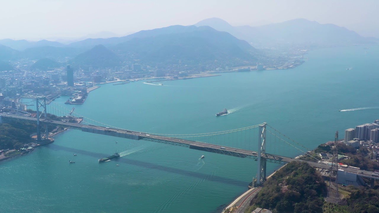 関門地域（下関・門司港レトロ）　ドローン撮影映像（３分Ｖｅｒ）