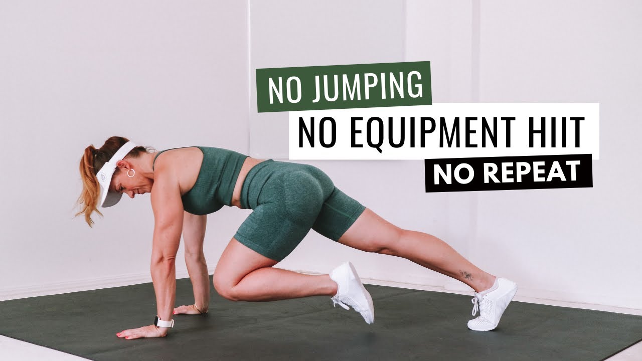 30 MIN NO JUMPING FULL BODY Workout | NO Repeat NO Equipment HIIT🔥Burn 240 Calories🔥