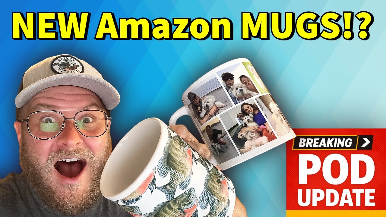 Amazon Merch On Demand Just Launched MUGS! 🚨 What Sellers Need to Know (Rare Opportunity)