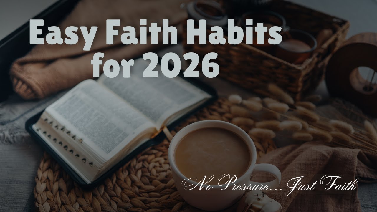 Faith Habits for 2026: Simple Daily Practices That Don’t Feel Like a Burden
