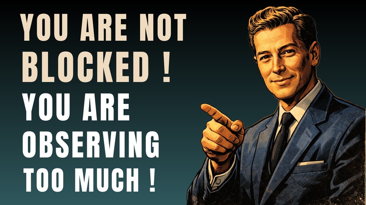 Your Manifestation Is Not Blocked, You're Just Observing It Too Much !
