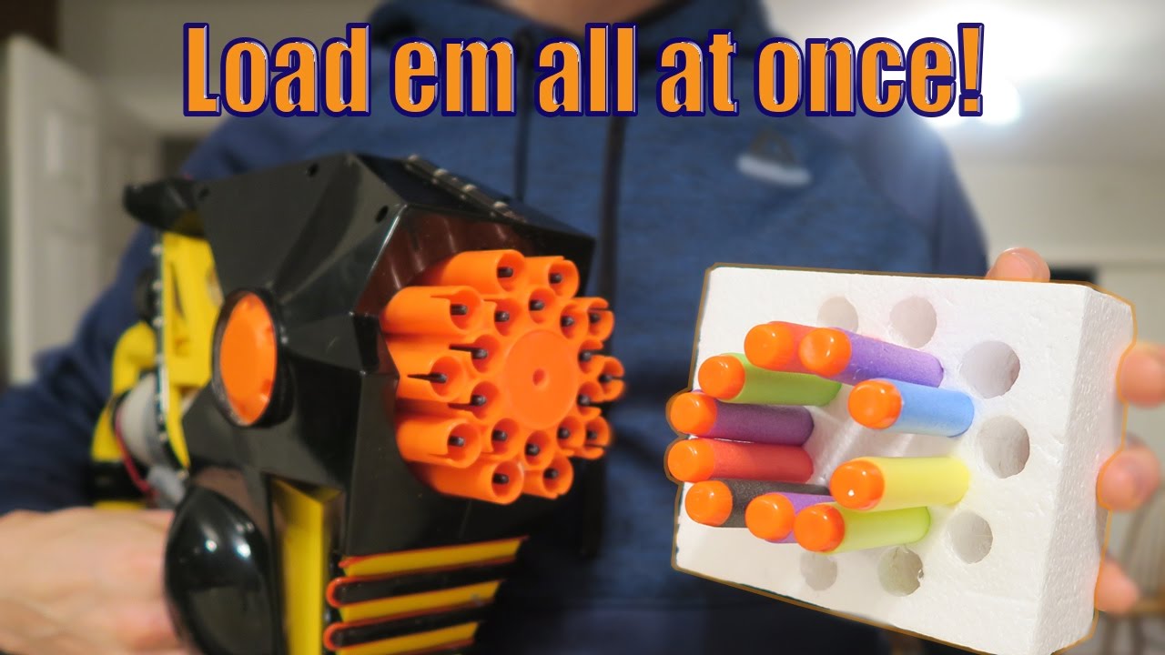 Nerf Invention - Nerf Dart Loader Mod
