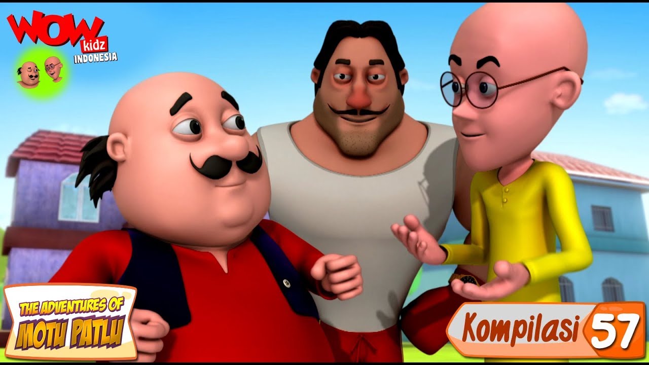 Kompilasi - 57 | Motu Patlu dalam Bahasa - Animasi 3D Kartun | WowKidz Indonesia