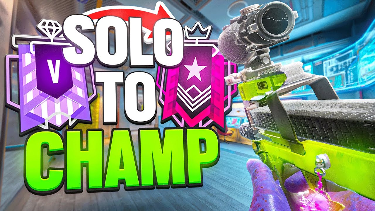 HOW TO SOLO QUEUE TO CHAMPION - Guide By Console Pro - Rainbow Six Siege Console Ranked