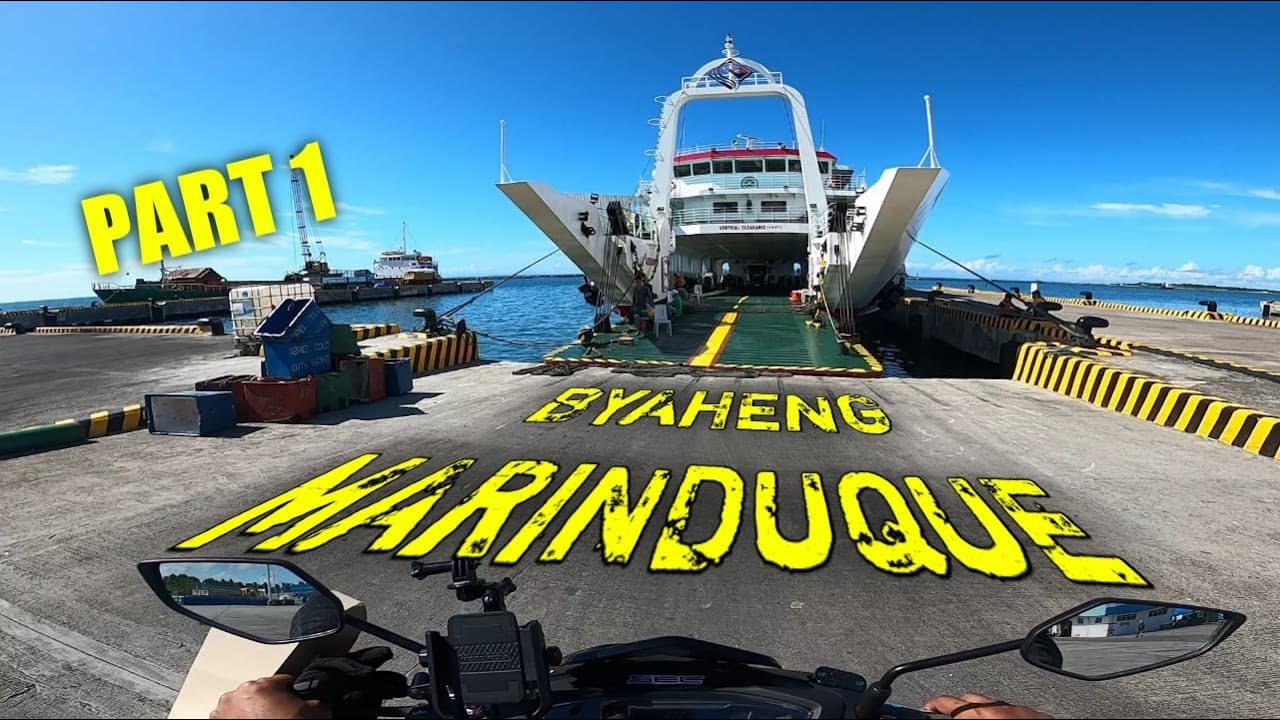 MARINDUQUE RIDE PART 1 | MUNTIK NG HINDI MAKASAKAY NG BARKO | MGA KAILANGAN  DALHIN