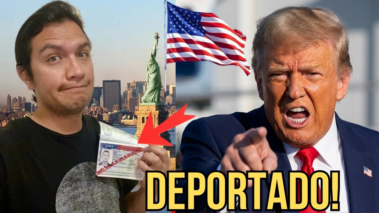 Trump, DEPORTADO USA. Cómo y por qué? 🇺🇸 (English Subtitles) #usa #estadosunidos #visa #trump #petro