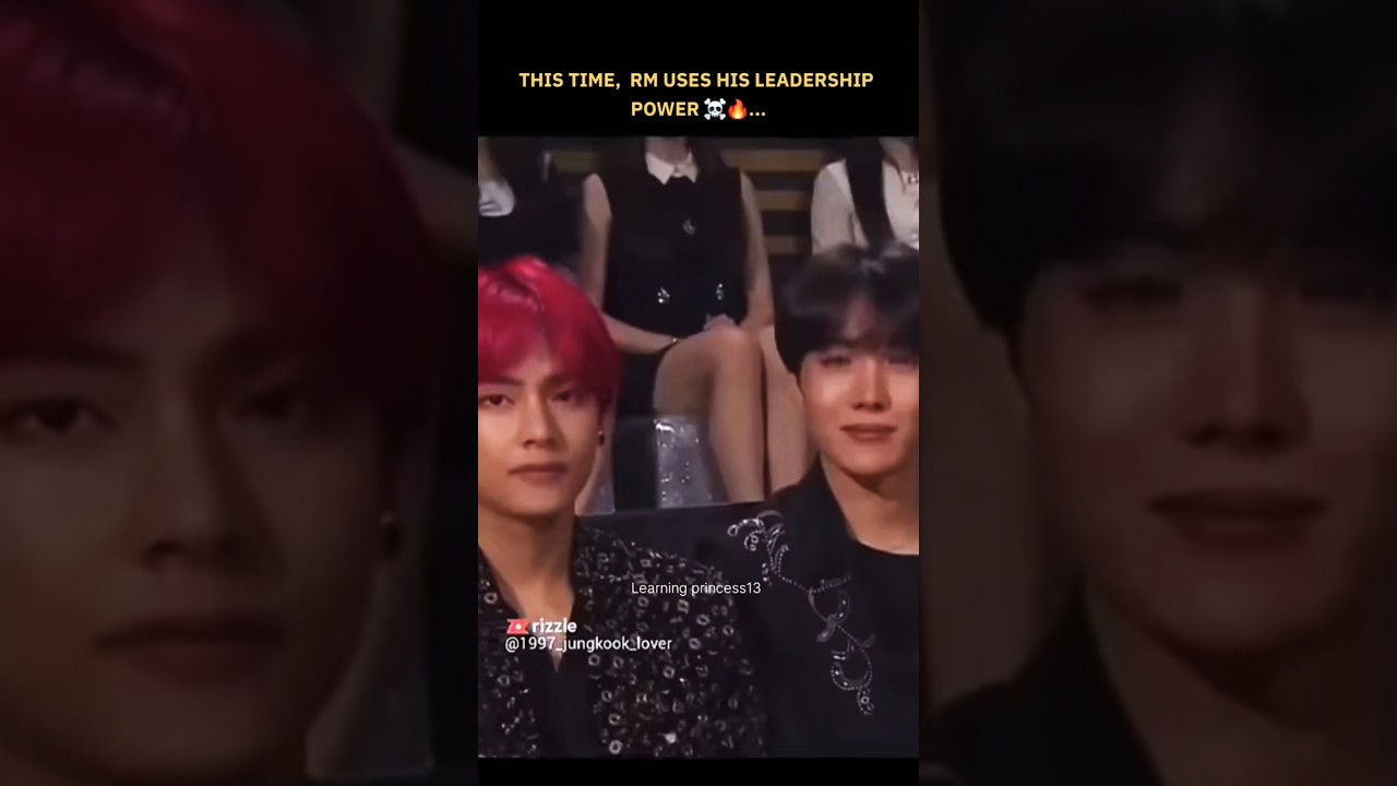 RM uses his leadership power...😎😏~|| pls like & sub. #btsshorts #shorts #btsedits #btsforever