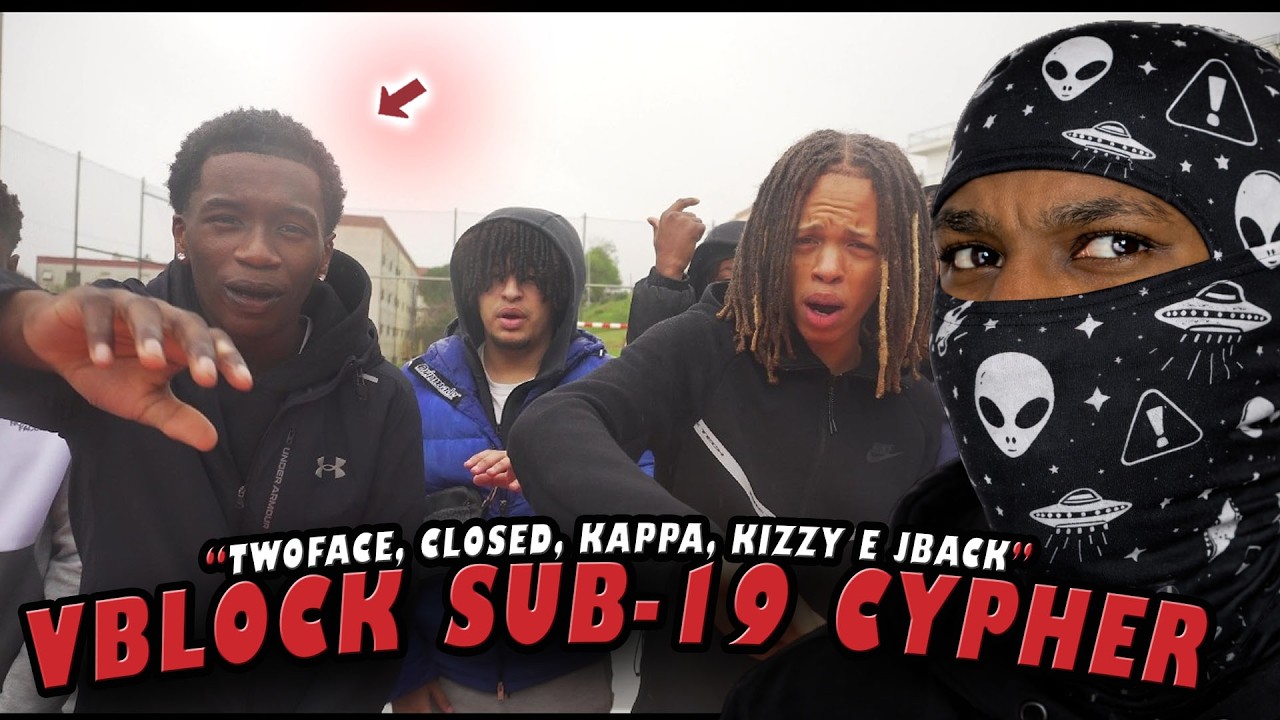 JOVENS PROMESSA😤 C2 REAGE ao VBLOCK SUB-19 CYPHER (Twoface, Closed, Kappa, Kizzy e Jback)