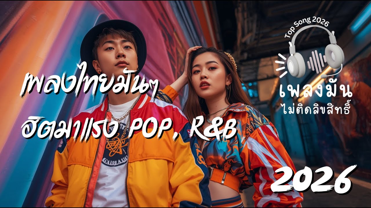 เพลงไทยมันๆ 2026 🔥 Pop R&B ฟังเพลิน | เพลงฮิต เพลงมาแรง | ไม่ติดลิขสิทธิ์