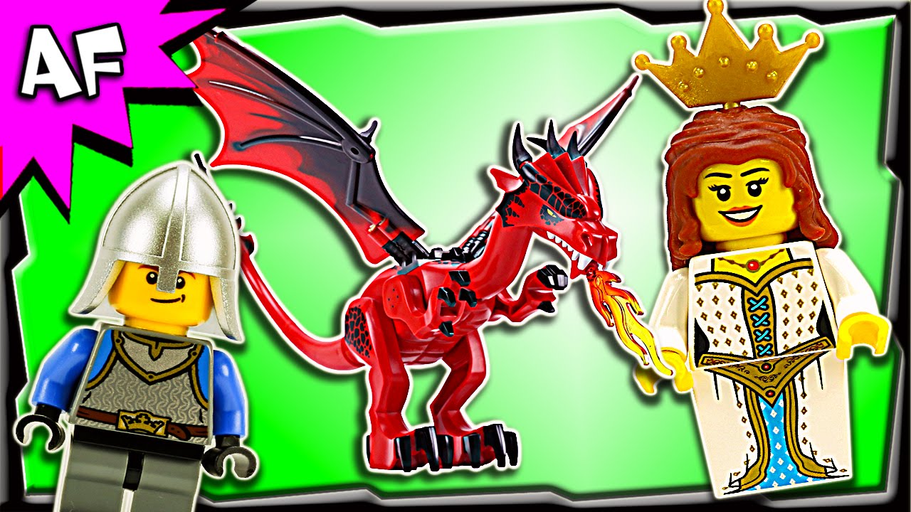 Lego Castle DRAGON MOUNTAIN 70403 Stop Motion Build Review