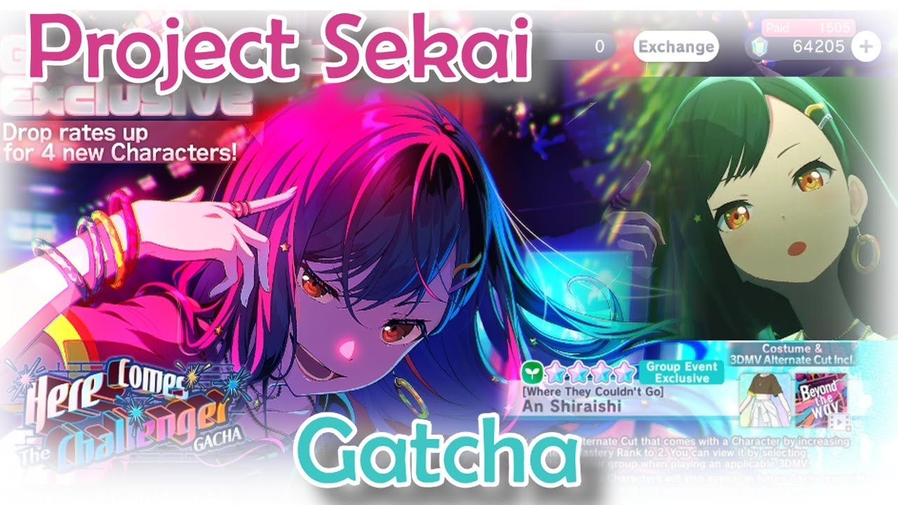 Here Comes The Challenger Gatcha - Project Sekai