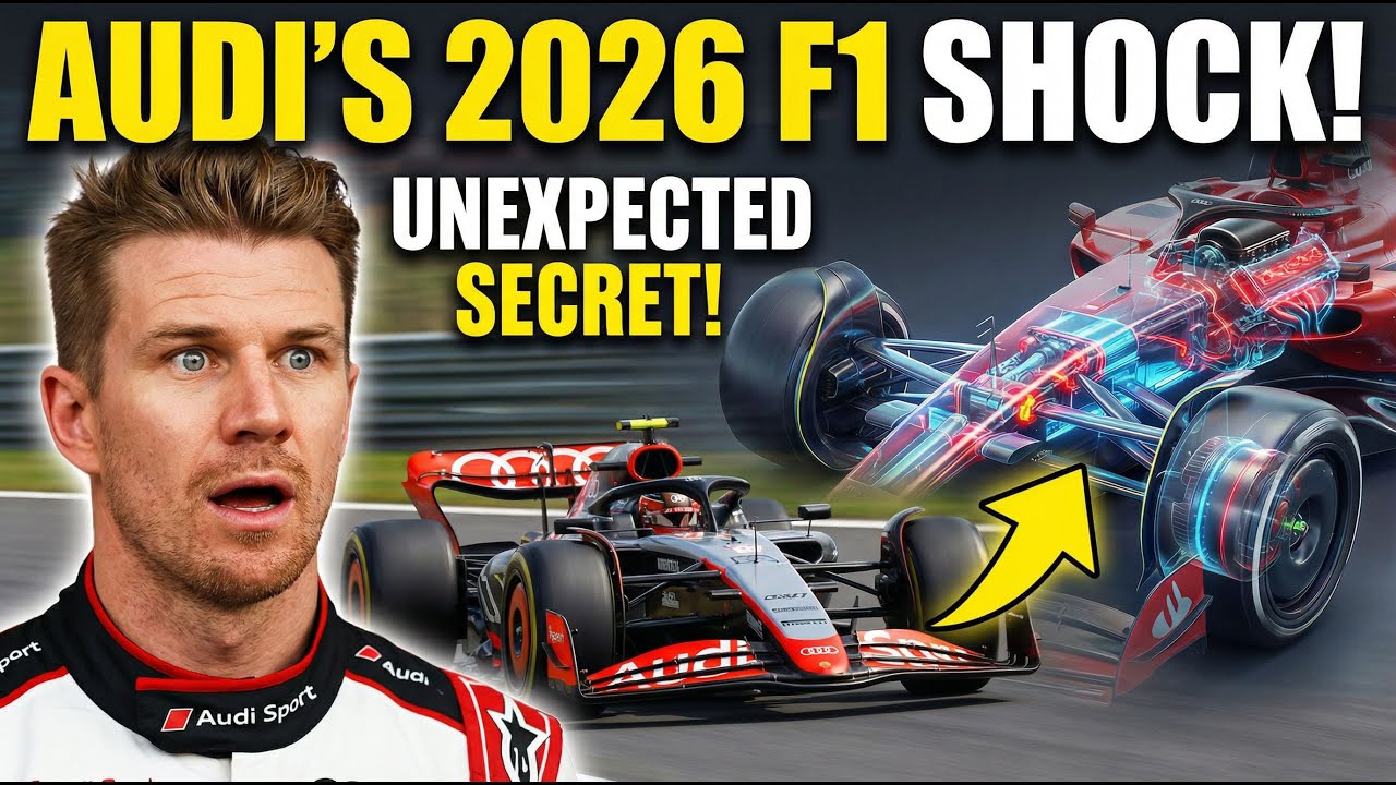 Audi's 2026 F1 CAR Test Brings SHOCKING and UNEXPECTED Revelations!