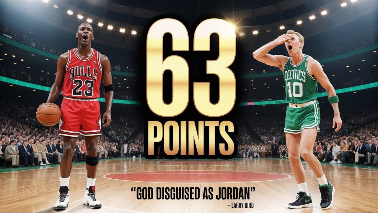 63 Points: The Day Larry Bird Called Michael Jordan "God" | 1986 Playoffs