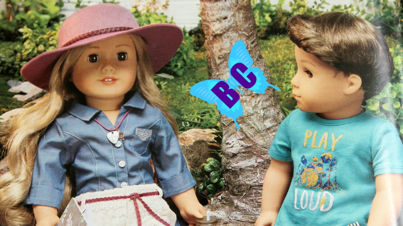 American Girl doll CATALOG - Tenney & Logan BOY DOLL