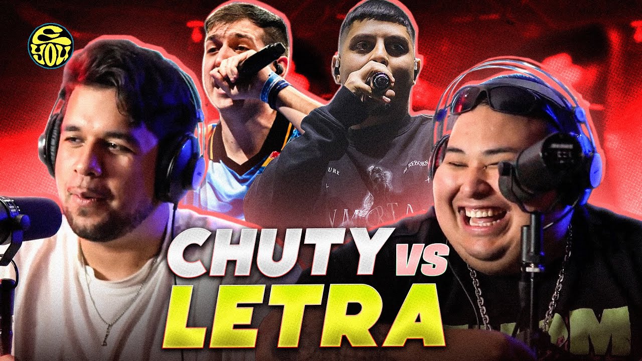 LETRA TUVO SU REVANCHA Y… ¿VENCIÓ A CHUTY? - Reacción a LETRA vs CHUTY - EYOU TV