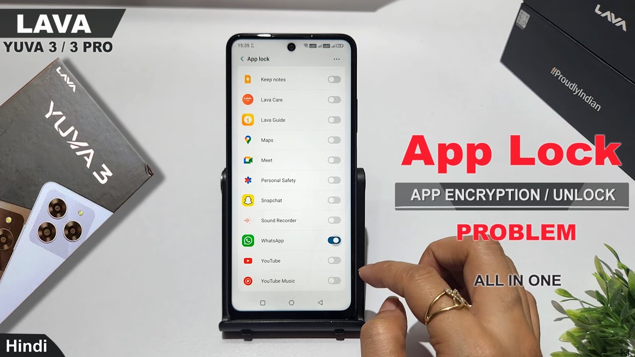 App lock setting lava yuva 3 pro | Lava yuva 3 remove privacy password | Fix app lock problem