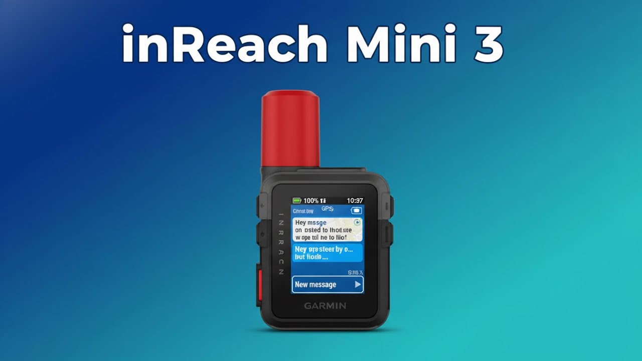 Garmin inReach Mini 3 — идеальный автономный коммуникатор!