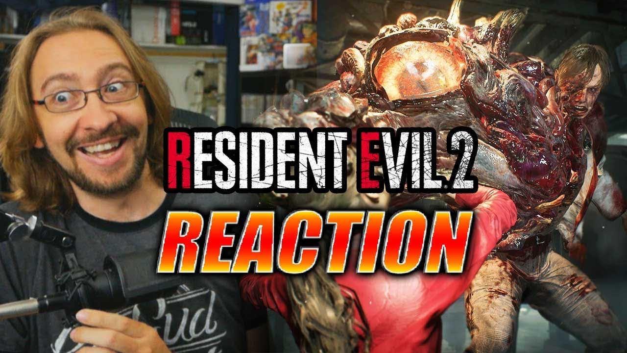 MAX REACTS: Claire & Birkin Gameplay Trailer - RESIDENT EVIL 2