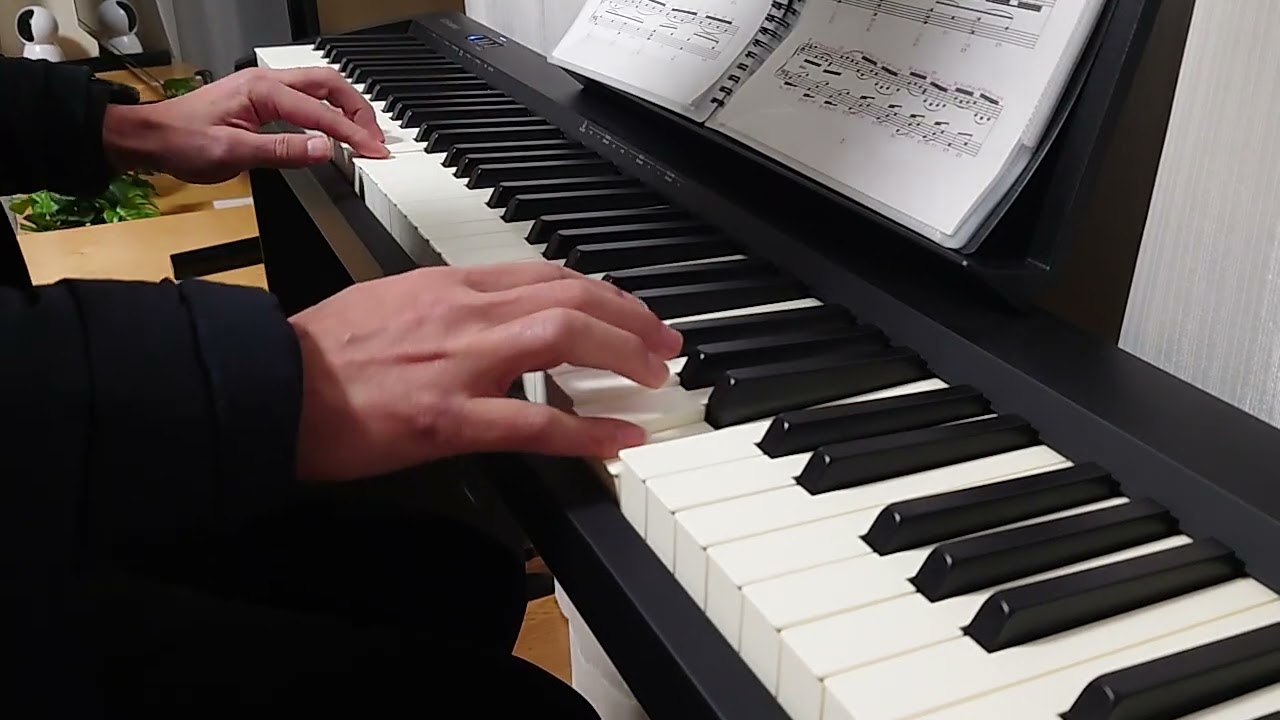 【ピアノ練習】Canon and Gigue in D major 6日目