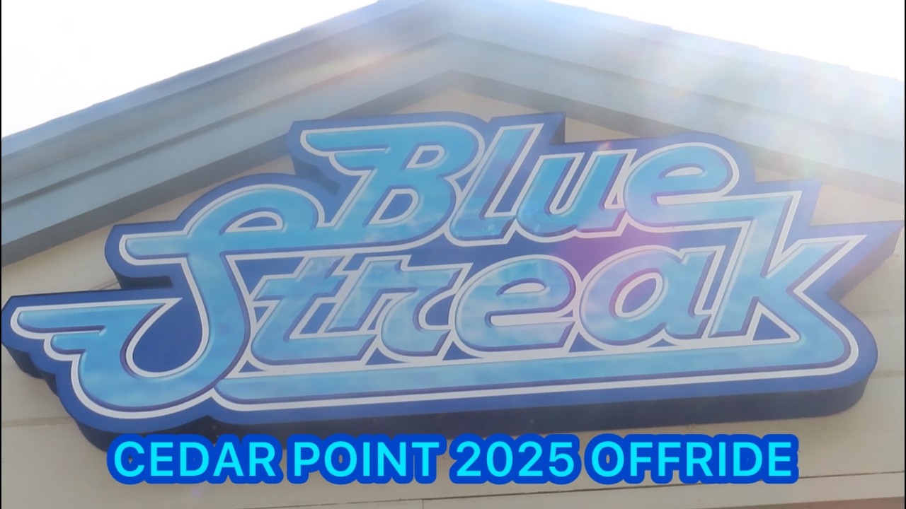 Blue Streak Cedar Point 2025 Offride (No Copyright)