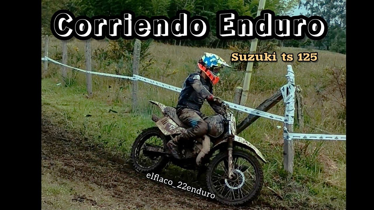 Suzuki Ts 125 Enduro offroad 🏁 Gladiadores Off Road / 📍llano Grande Riverside