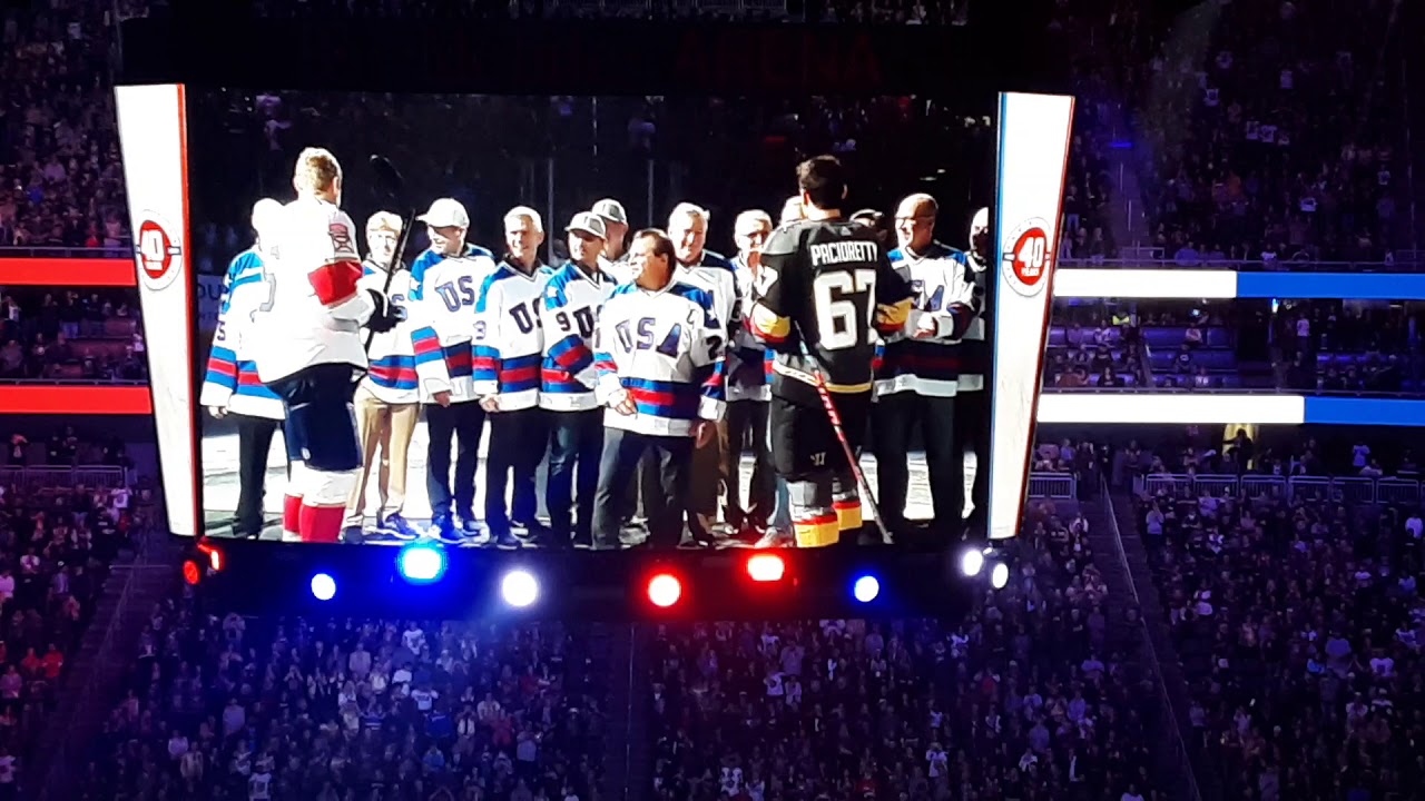 1980 US Olympic Hockey Team 40th Anniversary Event Vegas Golden Knights