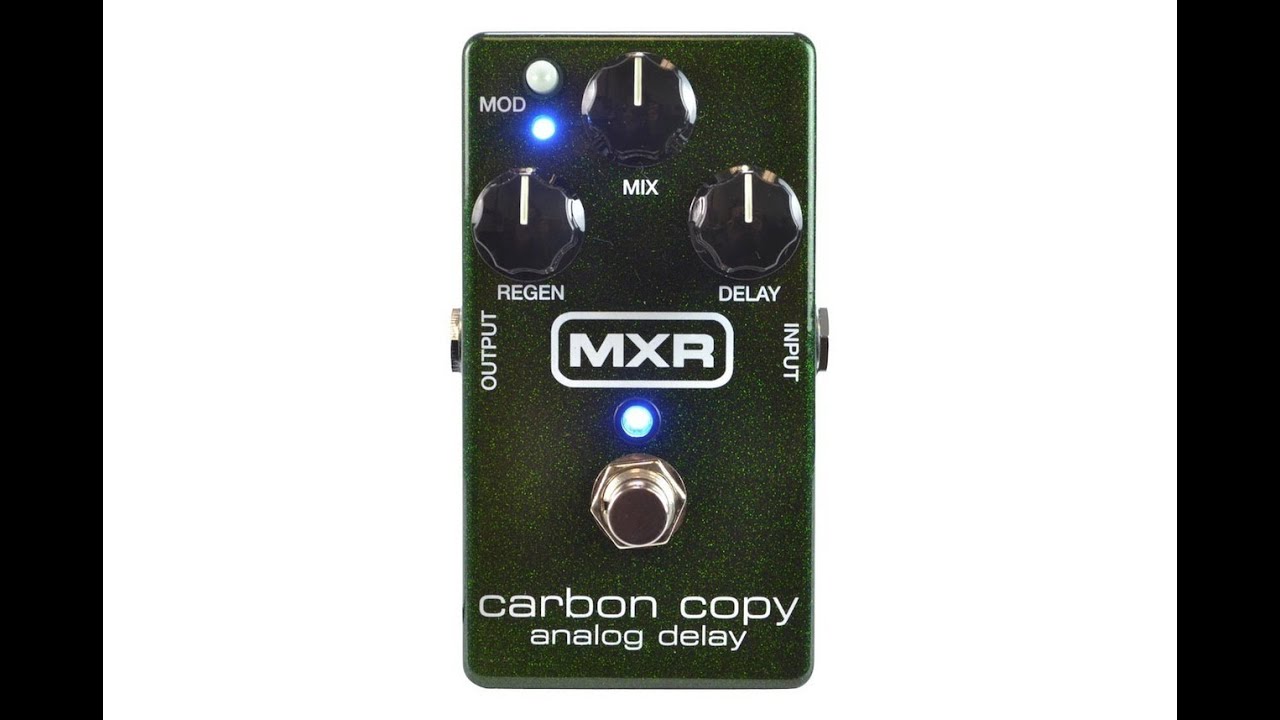 MXR M169 Carbon Copy Analog Delay
