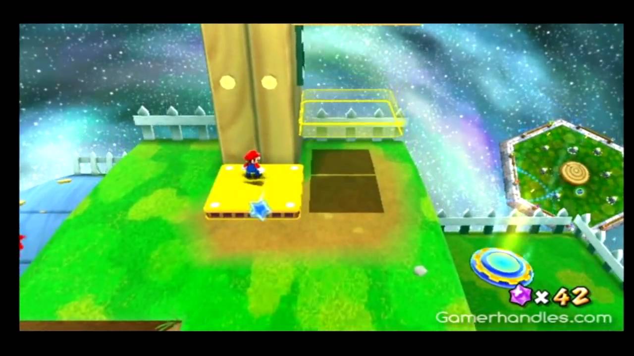 Super Mario Galaxy 2 - First Level Walkthrough (Peewee Piranha's Temper Tantrum)