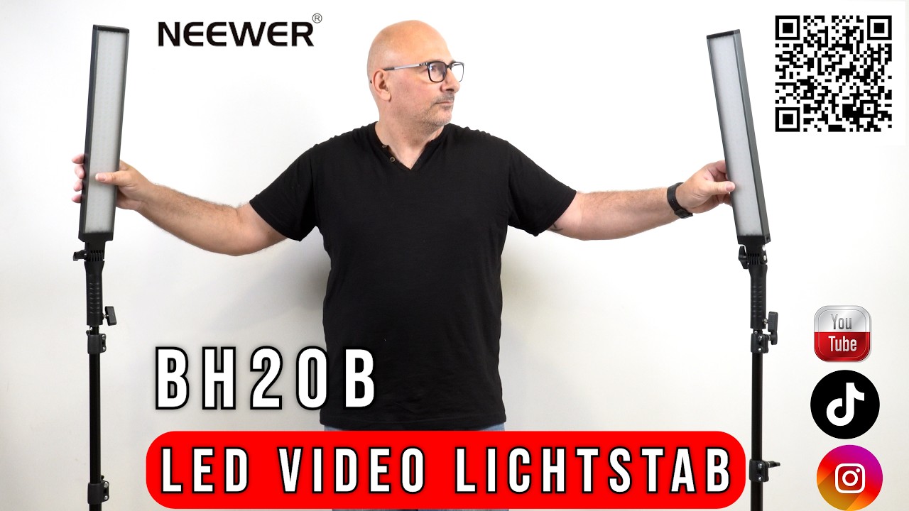 Studio Farb LED von Neewer I Es wird immer Bunter im Studio *Studio Euipment