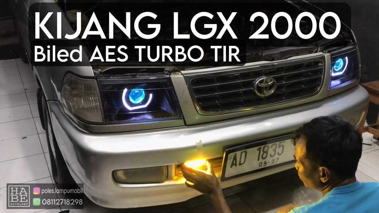 Kijang LGX Pasang Biled AES Turbo TIR